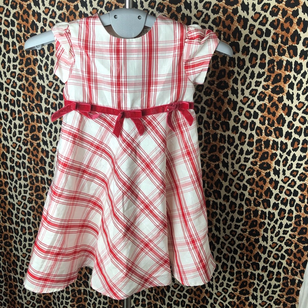 George Plaid Casual Dress Size 5T